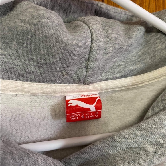 PUMA Gray Hoodie - Picture 2 of 2